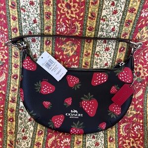 NWT Coach Strawberry Payton Bag